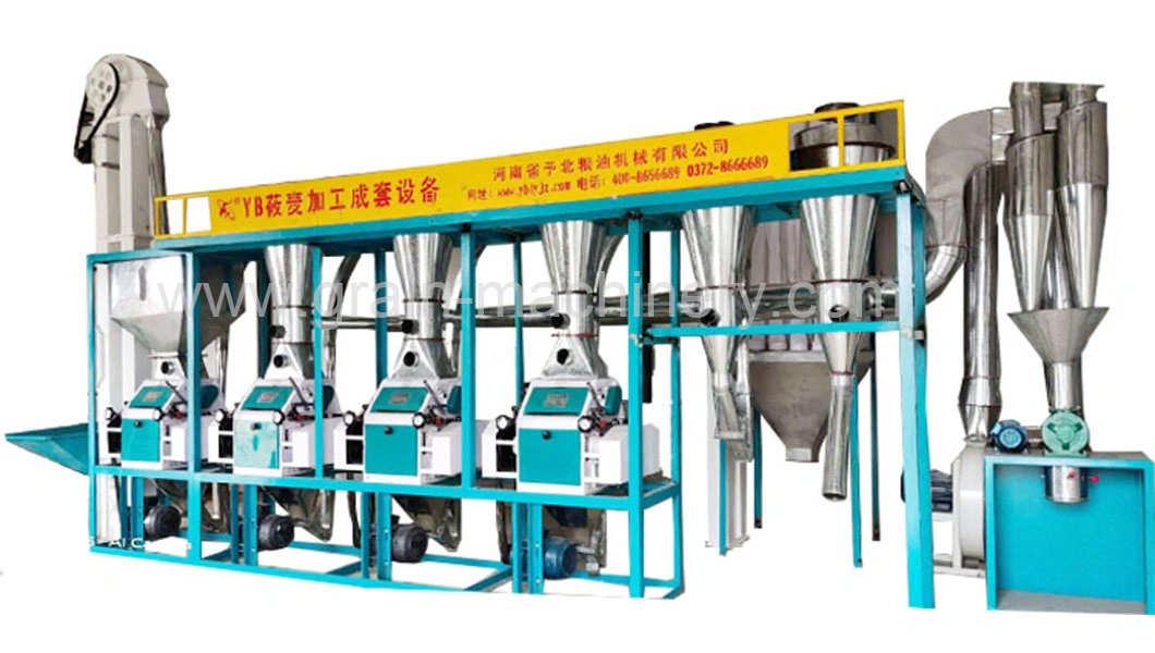 High Quality 50t/24h Wheat Flour Milling Equipment for Africa