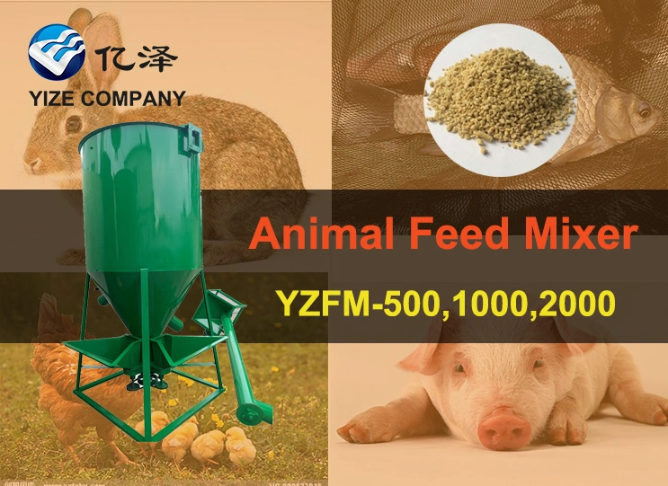 Wholesale Poultry Feed Mixer Grinder Machine in Stock Poultry Feed Mixer Free Spare Parts Feed Mixing Biomass Crusher 220-380V