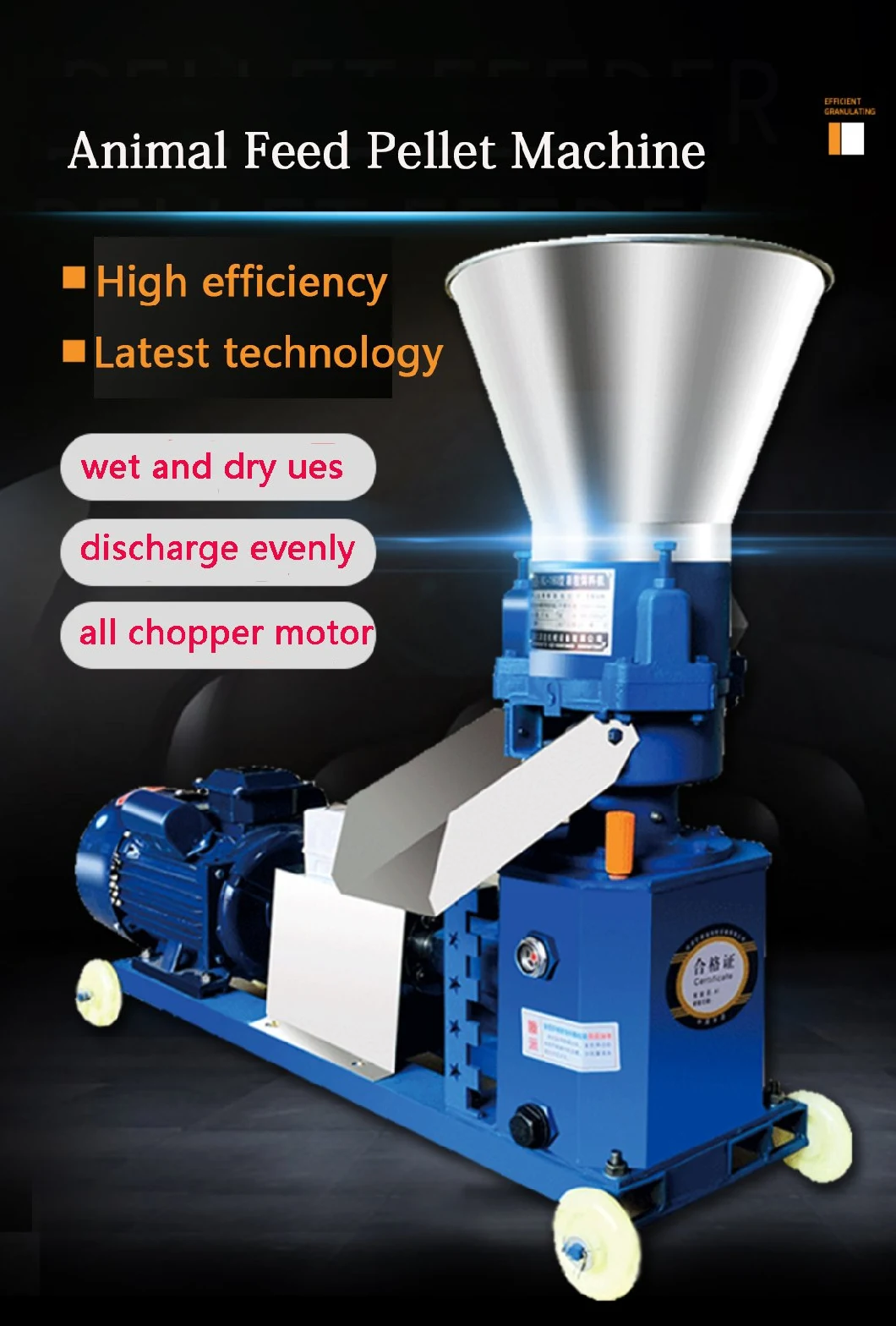 Small Automatic Chicken Feed Making Machine Animal Feed Pellet Machine/Feed Pellet Mill for Sale