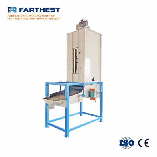 Sistemi di raffreddamento e vagliatura per pellet di mangime per bestiame in vendita