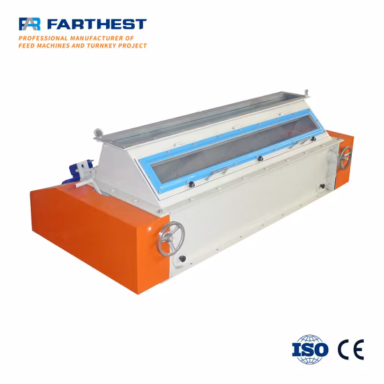 Trituratore a doppio rullo per l'alimentazione delle pollastre