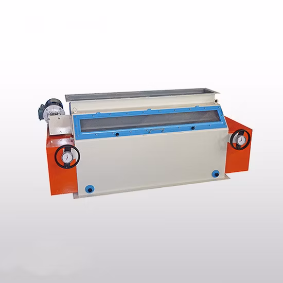 Trituratore a rulli tripli in ferro per mucche con pellet di grandi dimensioni