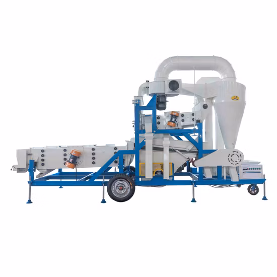 Macchina per setaccio per la pulizia del vaglio vibrante per chicchi di cereali